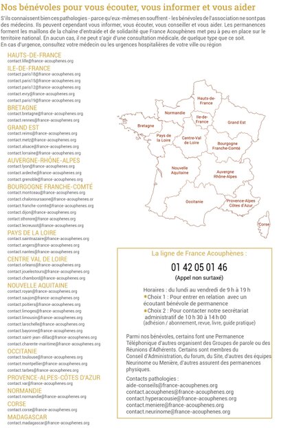 Les adresses mails de vos référents région